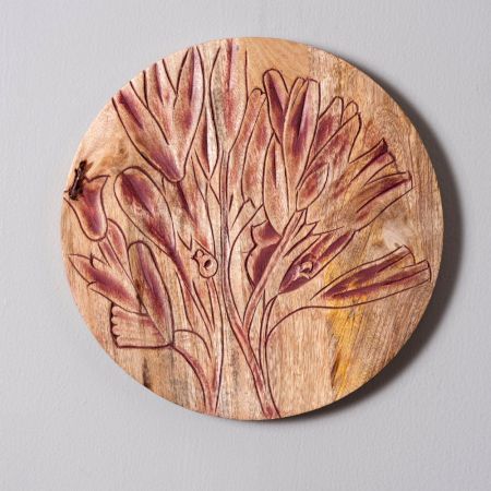 Floral Brilliance Wall Plate